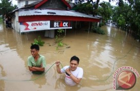 Sejumlah Sungai di Banyumas Meluap